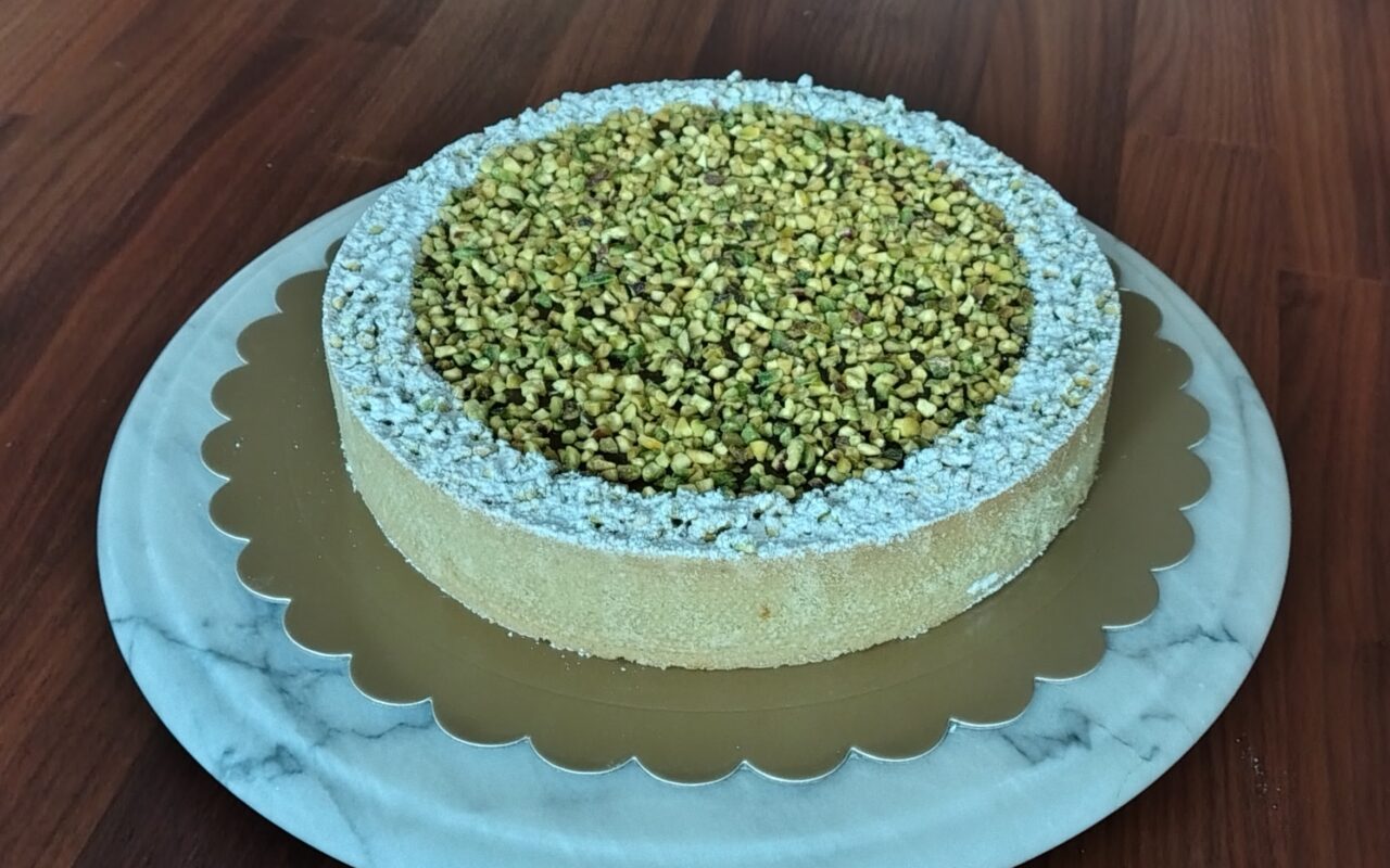 Torta da forno al pistacchio